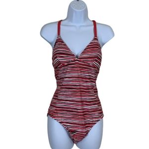 Lole- Saranda One Piece Pink Stripe/Size M